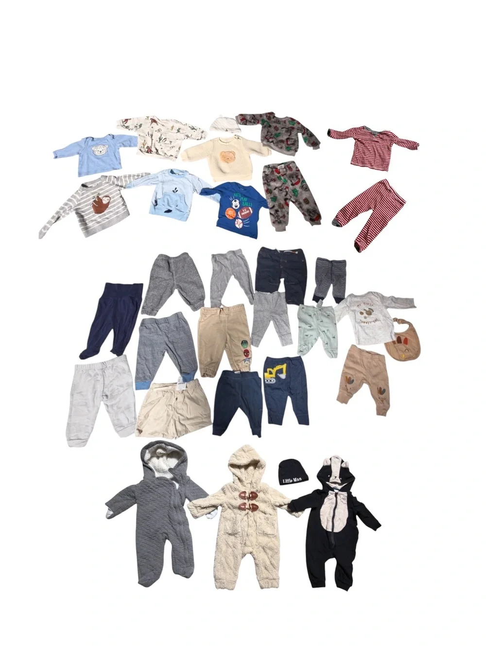The Ultimate Playwear & Everyday Wardrobe Bundle (3-9 Months) Tops, Bottoms 75 +